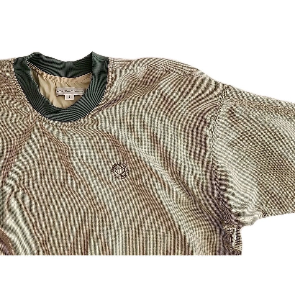 VTG Nicklaus Men's Large Soft Shell Golf Pullover Windbreaker Gray Long Sleeve - Picture 1 of 11